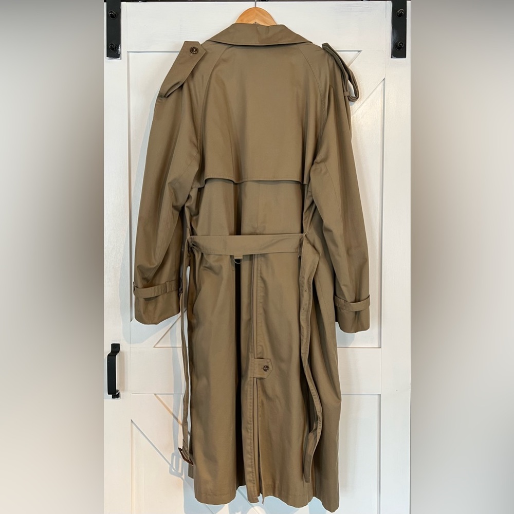 Harry Rosen Mens Trench with Belt - Picture 5 of 5